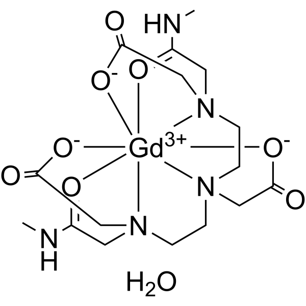 Gadodiamide hydrate Chemical Structure
