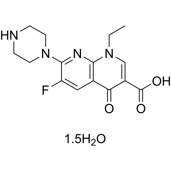 Enoxacin hydrate Chemical Structure