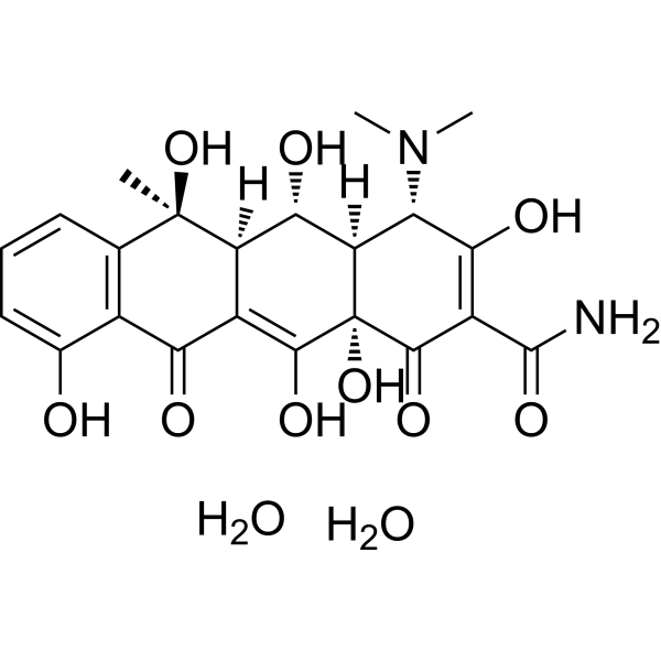 Oxytetracycline dihydrate Chemical Structure