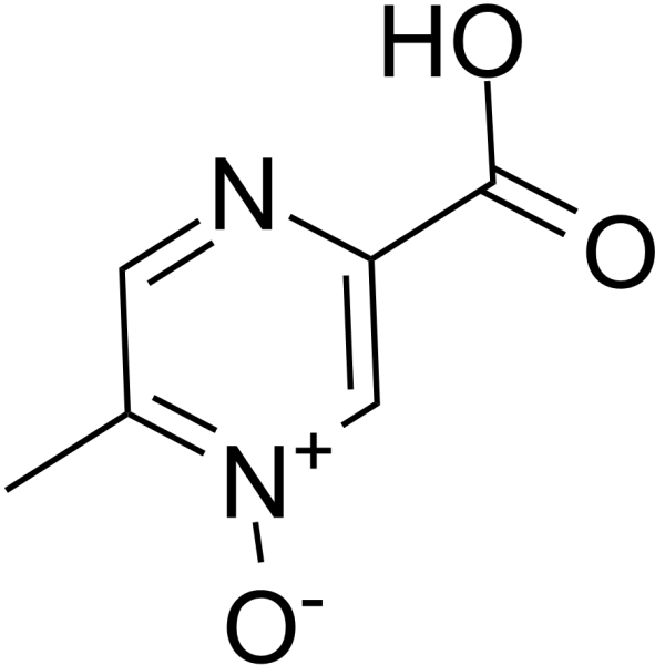 Acipimox Chemical Structure