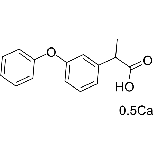 Fenoprofen Calcium Chemical Structure