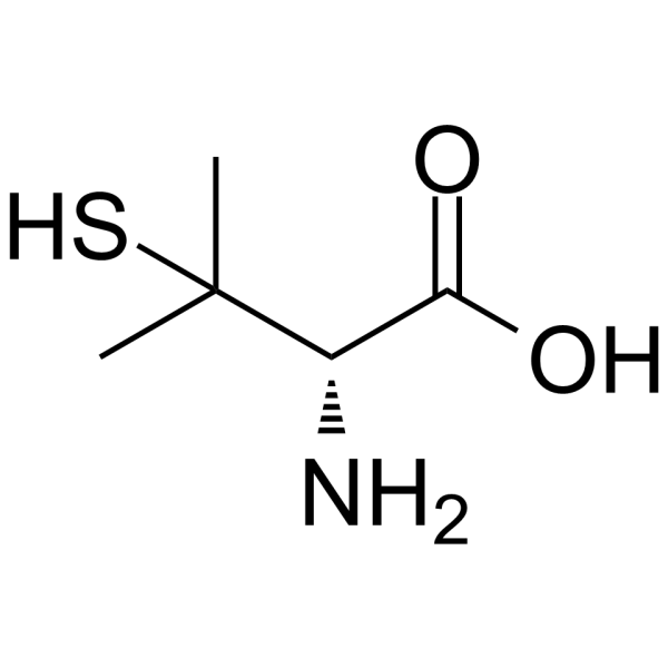 Penicillamine Chemical Structure