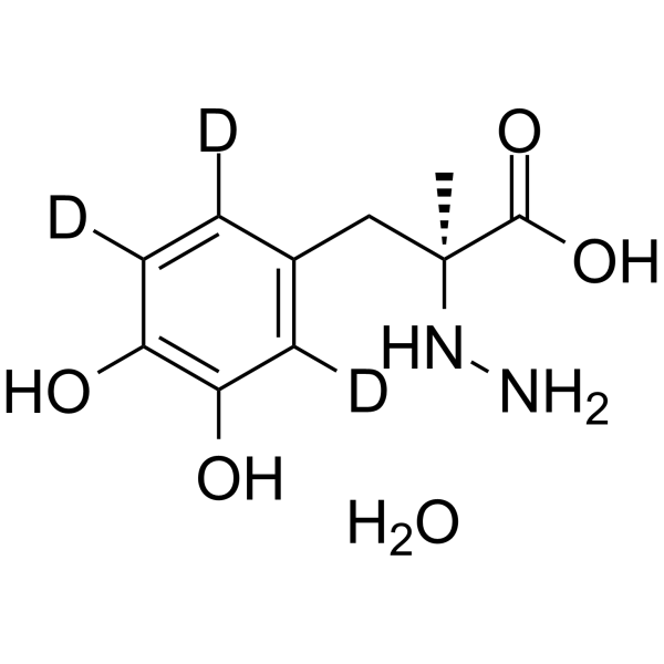 Carbidopa-d3 monohydrate Chemical Structure