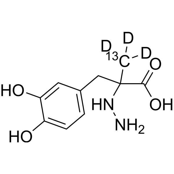 (Rac)-Carbidopa-13C,<em>d</em>3