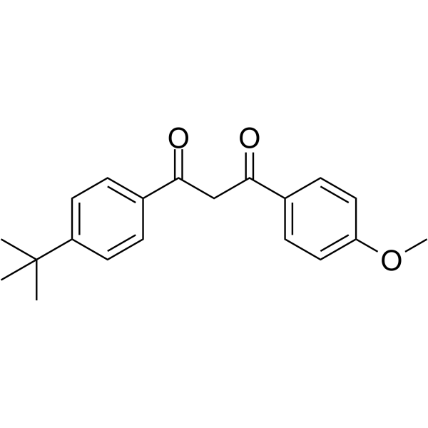 Avobenzone Chemical Structure