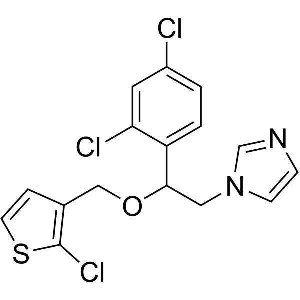 Tioconazole Chemical Structure