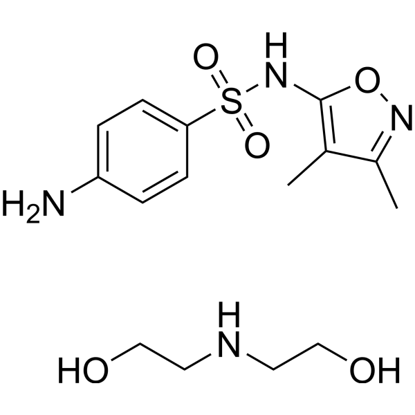 <em>Sulfisoxazole</em> <em>diethanolamine</em>