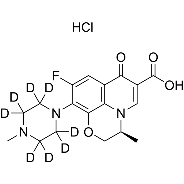 <em>Levofloxacin</em>-d8 hydrochloride