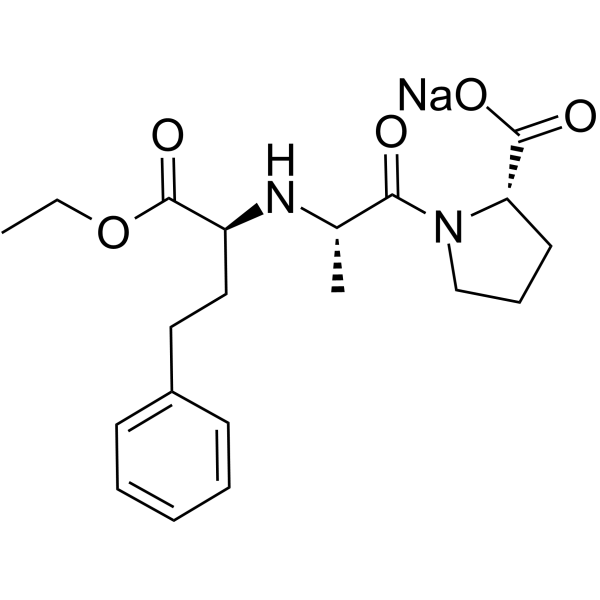Enalapril sodium Chemical Structure