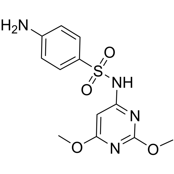 Sulfadimethoxine Chemical Structure