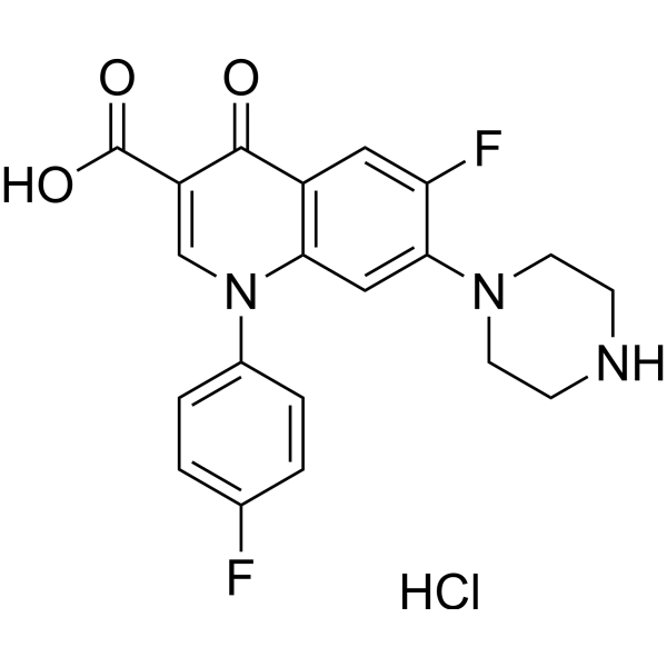 <em>Sarafloxacin</em> hydrochloride