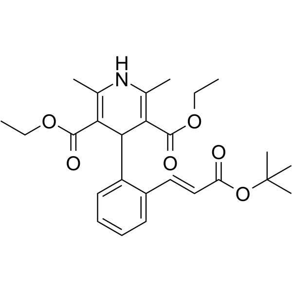 Lacidipine Chemical Structure