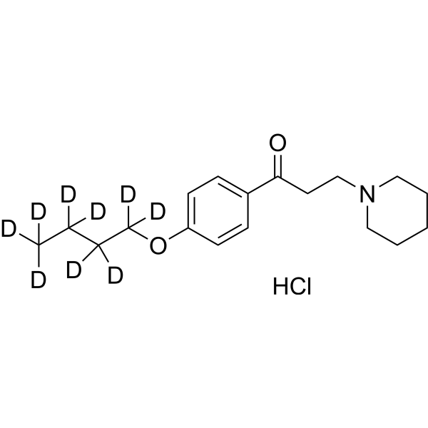 Dyclonine-d<em>9</em> hydrochloride