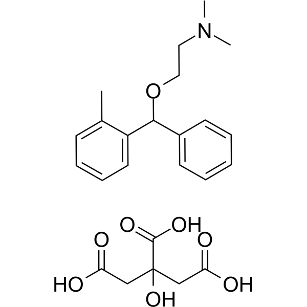 Orphenadrine citrate Chemical Structure