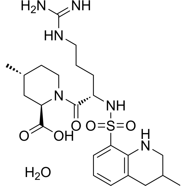 Argatroban monohydrate Chemical Structure