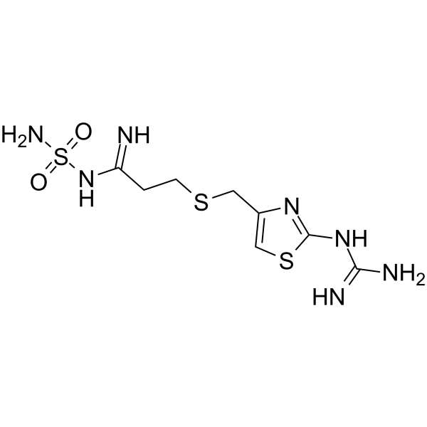 Famotidine Chemical Structure