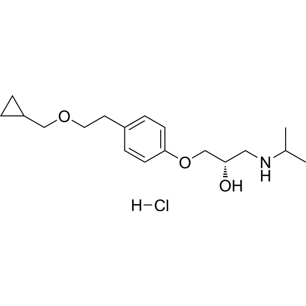 Levobetaxolol hydrochloride Chemical Structure