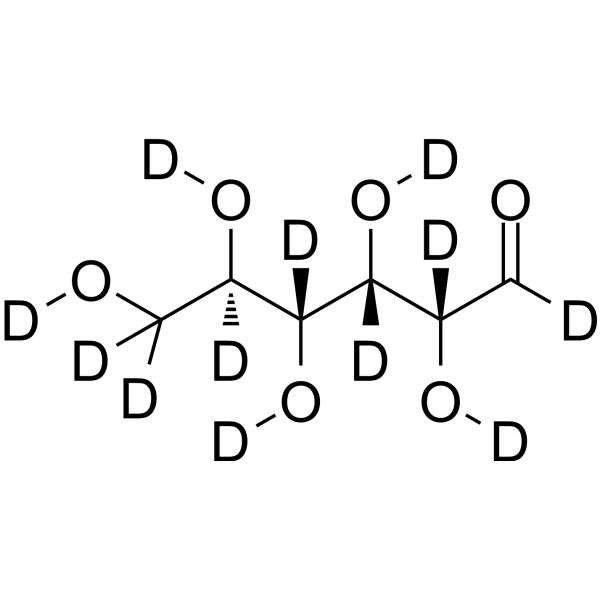 D-Glucose-d<sub>12</sub>-1 Chemical Structure