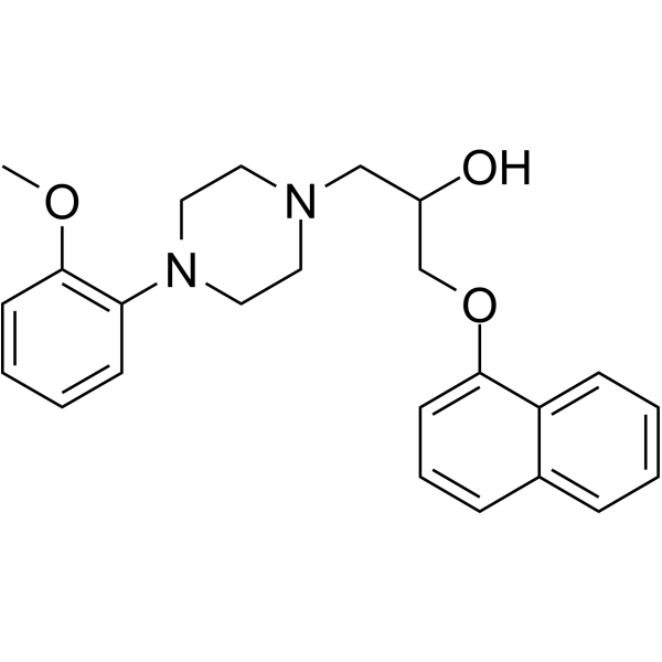 Naftopidil Chemical Structure