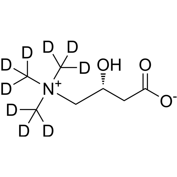 L-Carnitine-d<sub>9</sub> Chemical Structure