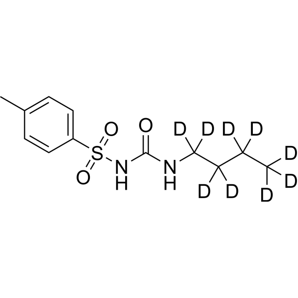 Tolbutamide-d<sub>9</sub> Chemical Structure