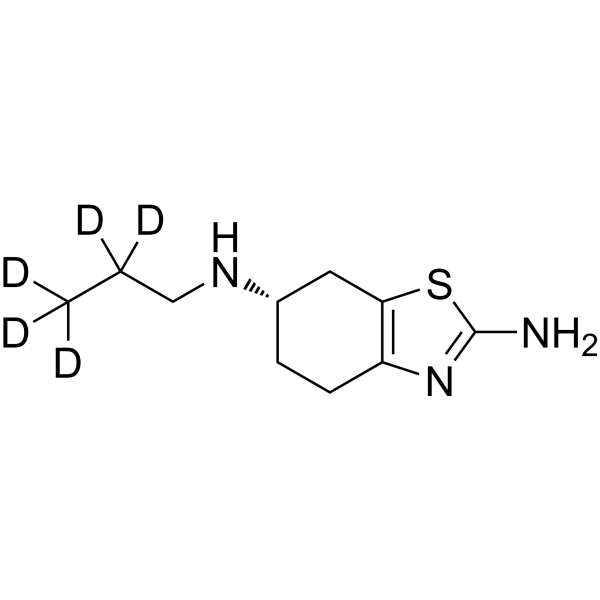 Pramipexole-d<sub>5</sub> Chemical Structure