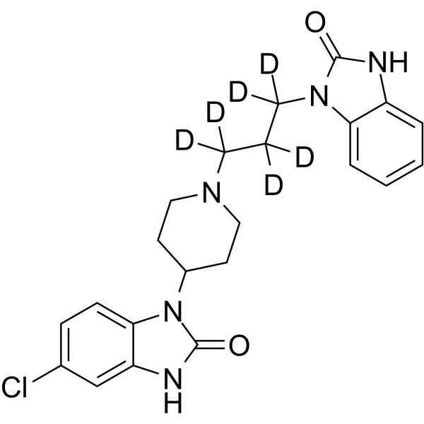 Domperidone-d<sub>6</sub> Chemical Structure