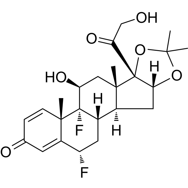 Fluocinolone (Acetonide) Chemical Structure