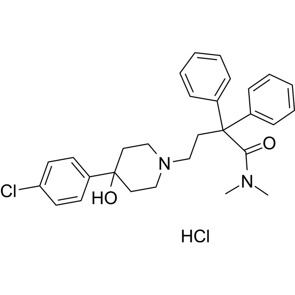 Loperamide hydrochloride Chemical Structure