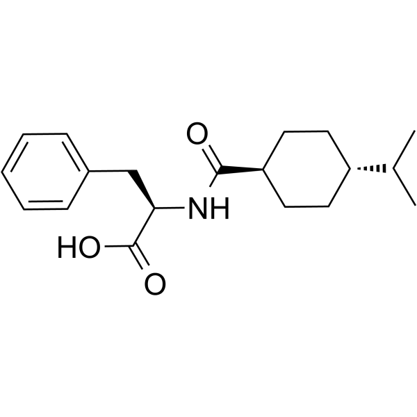 Nateglinide Chemical Structure