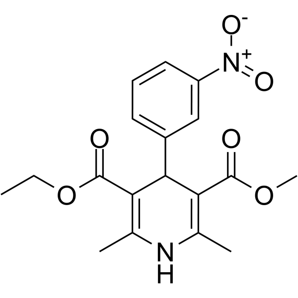 Nitrendipine Chemical Structure
