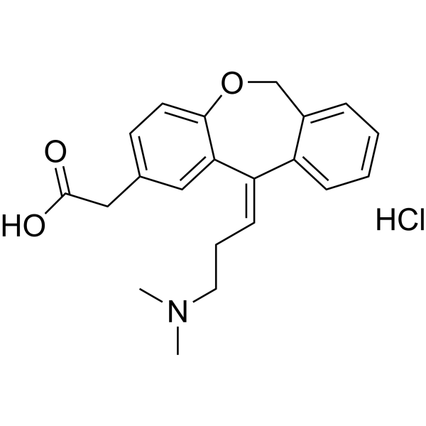 Olopatadine hydrochloride (Standard) Chemical Structure