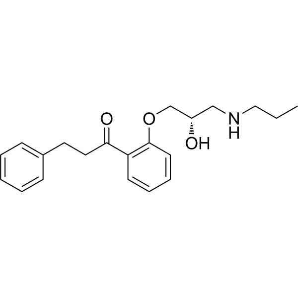 (S)-Propafenone Chemical Structure