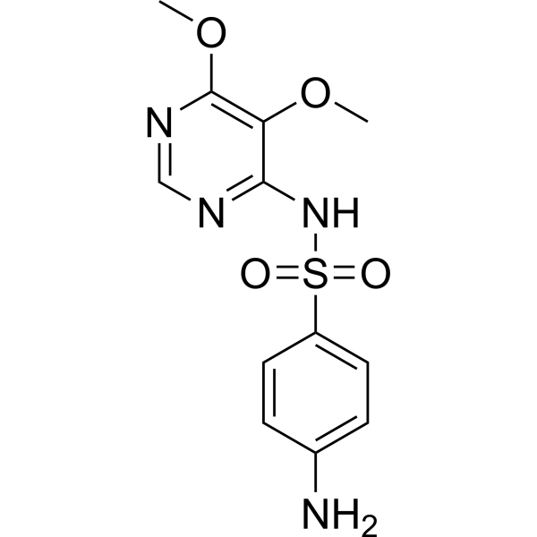 Sulfadoxine (Standard) Chemical Structure