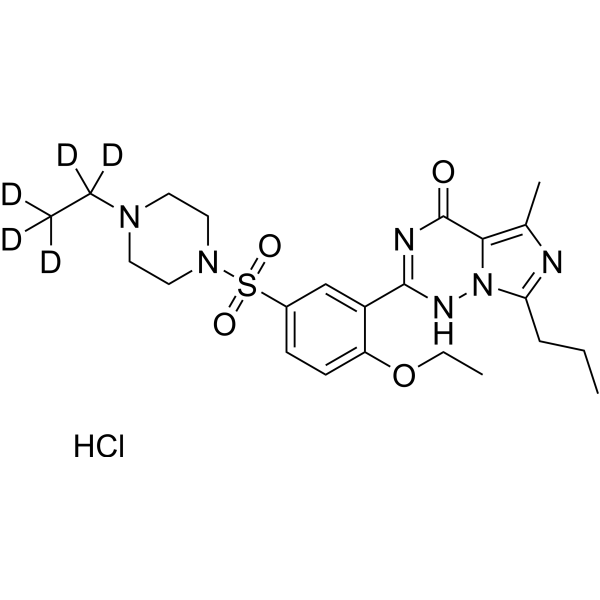 Vardenafil-d<em>5</em> hydrochloride