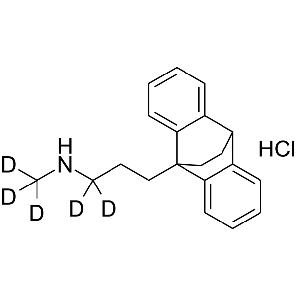 Maprotiline-d<sub>5</sub> hydrochloride Chemical Structure