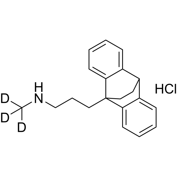 Maprotiline-d<sub>3</sub> hydrochloride Chemical Structure
