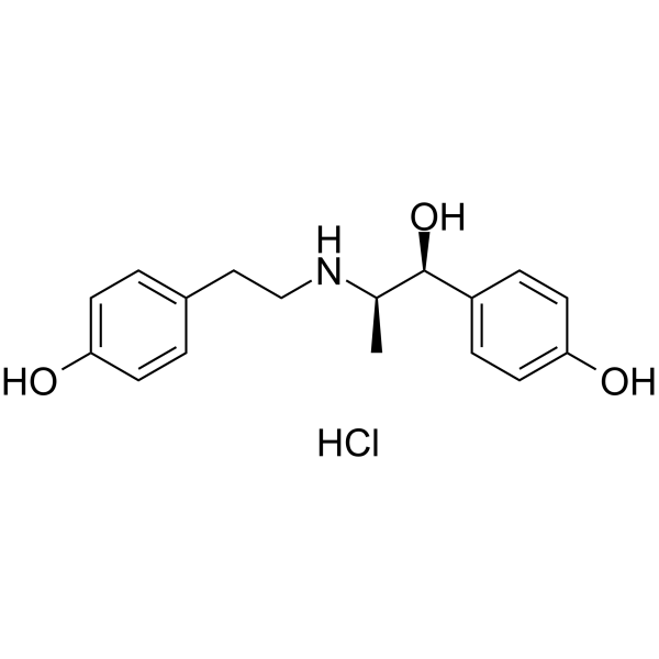 Ritodrine hydrochloride Chemical Structure