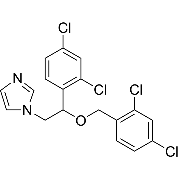 Miconazole Chemical Structure