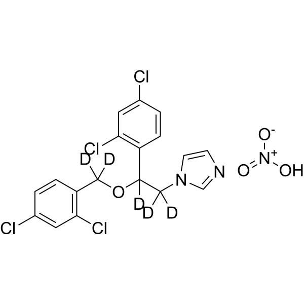Miconazole-d<em>5</em> nitrate
