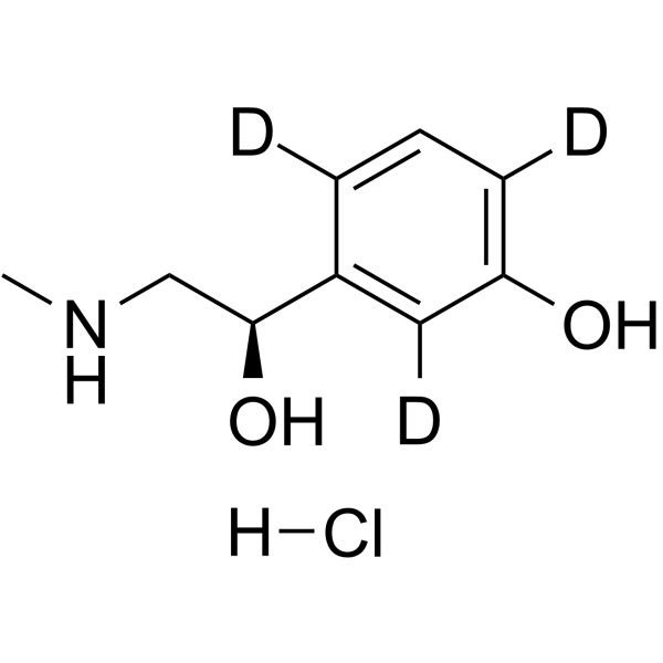Phenylephrine-<em>2</em>,4,<em>6</em>-d3 hydrochloride