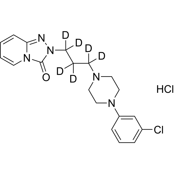 Trazodone-d<em>6</em> hydrochloride