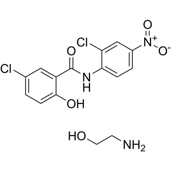 Niclosamide olamine Chemical Structure