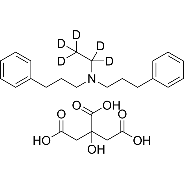 Alverine-d<sub>5</sub> citrate Chemical Structure