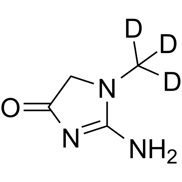 Creatinine-d<sub>3</sub> Chemical Structure
