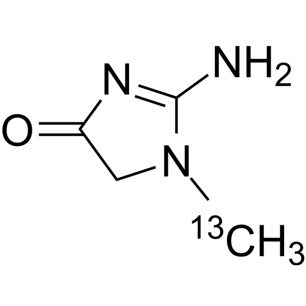 Creatinine-<sup>13</sup>C Chemical Structure