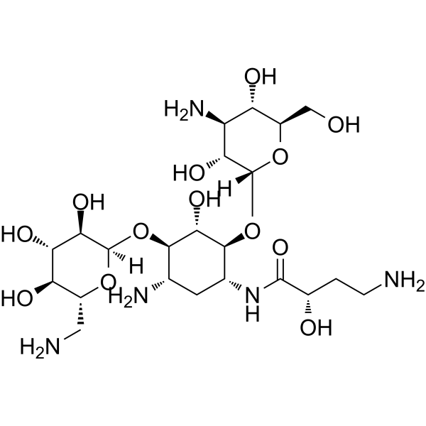 Amikacin Chemical Structure
