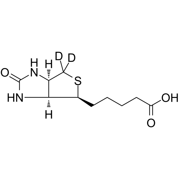 Biotin D2 Chemical Structure