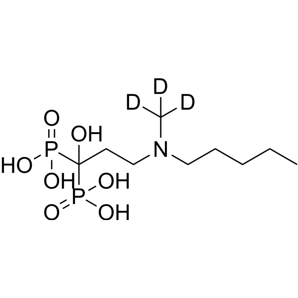 Ibandronic acid-d<sub>3</sub> Chemical Structure