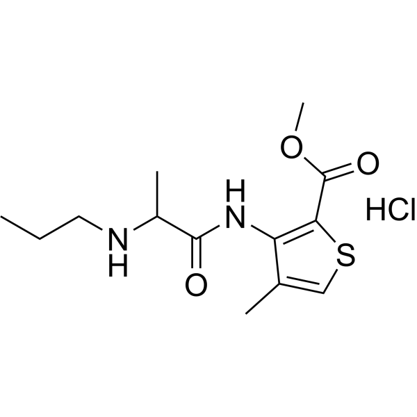 Articaine hydrochloride (Standard) Chemical Structure